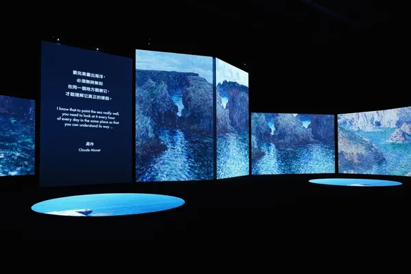 《印象莫內－光影體驗展》高雄站_展場照片03_請標註為「KKLIVE」提供.jpg