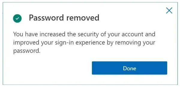 password remove