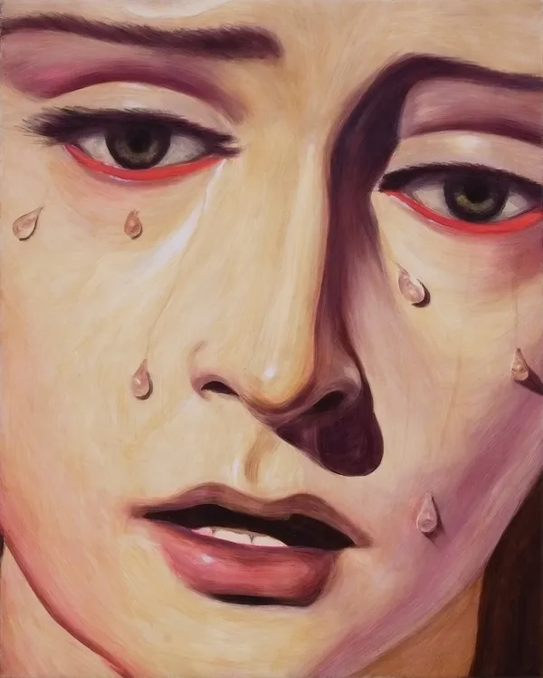張施烈｜垂憐I Mercy I｜50.5x40.5x2cm｜2016｜Oil on linen.jp