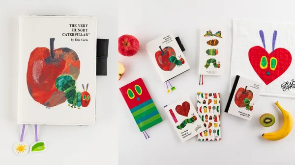 2022 手帳推薦！經典繪本《好餓的毛毛蟲》、Hobonichi 首度合作，以生動繪本畫作陪伴日常