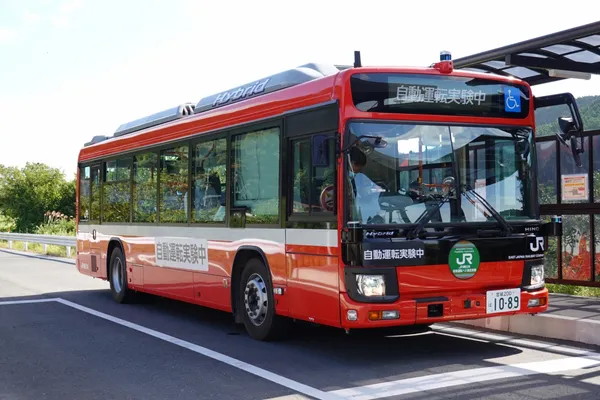 JR 東日本氣仙沼線 BRT 自動駕駛試駕
