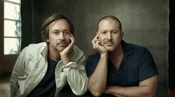 LoveFrom的創始人Marc Newson和Jony Ive。