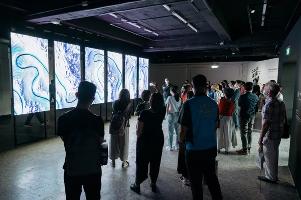 未來媒體藝術節策展人展場導覽（C-LAB提供）