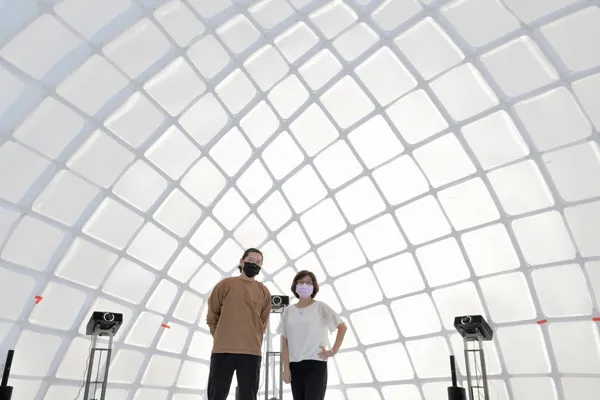 FUTURE VISION LAB計畫主持人蔡奇宏、臺灣生活美學基金會執行長謝翠玉