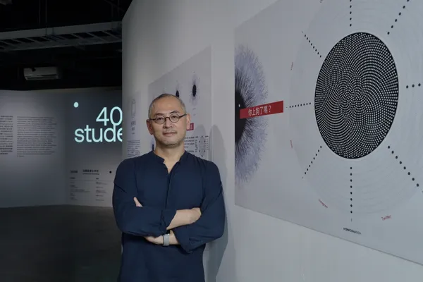 未來媒體藝術節客座策展人蔡宏賢。