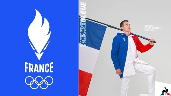 奧運法國隊「新隊徽」釋出，結合勝利V字、聖火、公雞！Le Coq Sportif 操刀奧運隊服也亮相