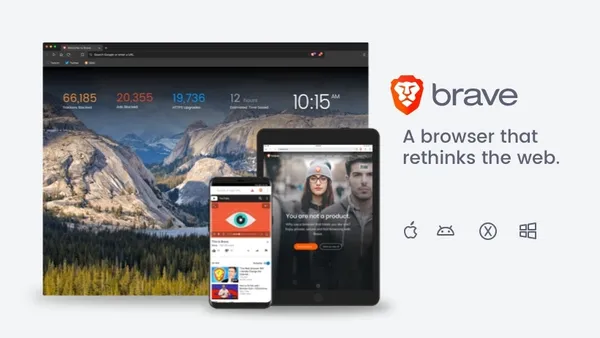 向元宇宙邁進一步！Brave瀏覽器推內建電子錢包新功能，讓使用者邊上網邊賺虛擬貨幣 