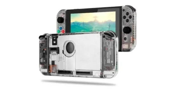 第三方商家改裝的透明Switch外殼