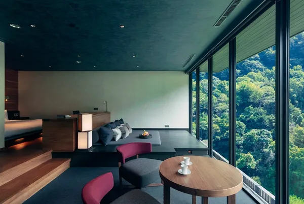 【虹夕諾雅 谷關 HOSHINOYA Guguan】 月見客聽・Yue living room拷貝.