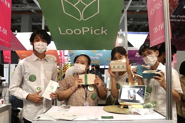 一年減少1000公斤碳排放！全員學生的新創LooPick推循環餐盒，解決外送平台的垃圾問題 