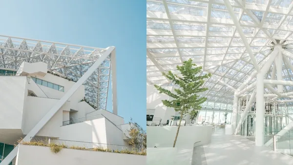 台南「南美春室The POOL」新開幕：以天空公園為概念，結合餐飲、選物與藝術的純白空間