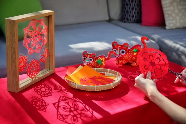 【虹夕諾雅 谷關HOSHINOYA Guguan】虎旺窗花(1)・Chinese Paper Cut