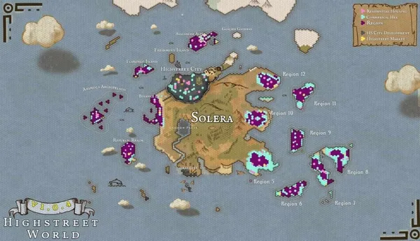 Highstreet World Map