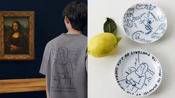 UNIQLO X 長場雄 X 羅浮宮聯名商品亮相！以簡約線條詮釋「蒙娜麗莎」等經典名作