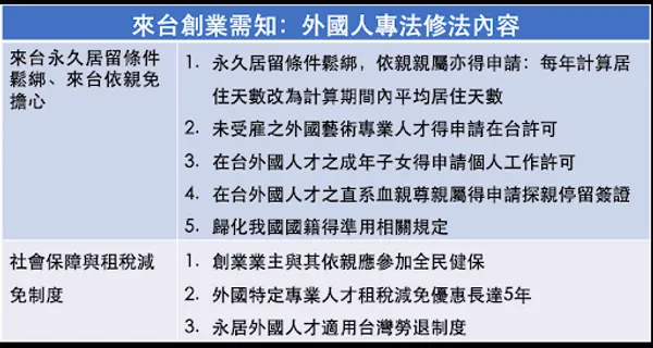 來台創業需知，外國人專法修法內容.png