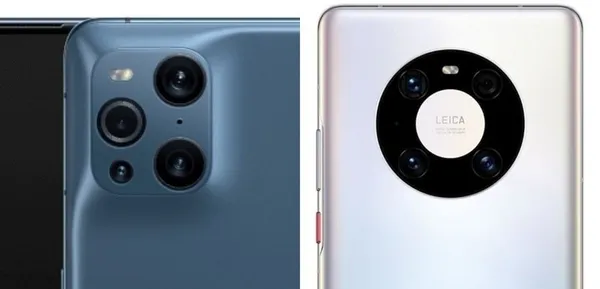 OPPO Find X3 和華為 Mate 40