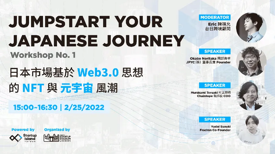 Jumpstart Your Japanese Journey 工作坊 No.1