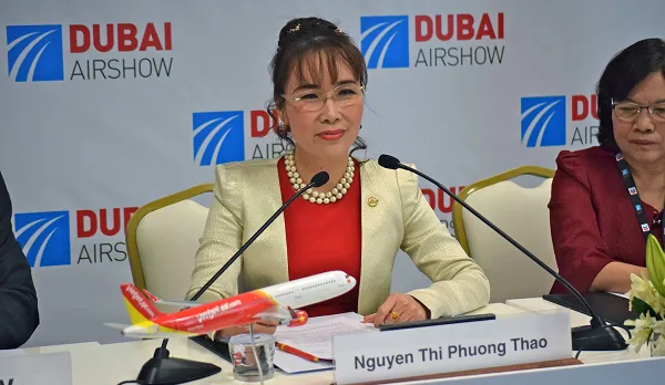越捷航空創辦人阮氏芳邵