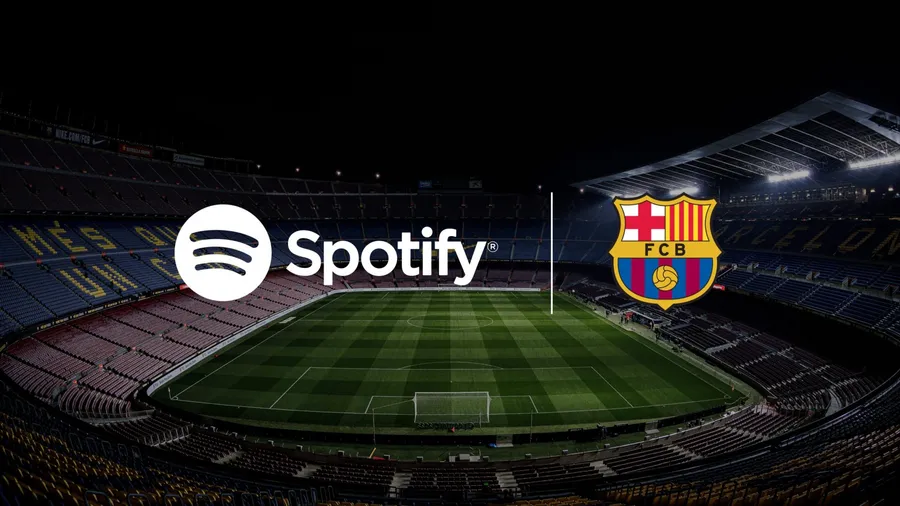 Spotify以2.8億歐元冠名贊助巴薩，結合足球熱度推廣音樂服務