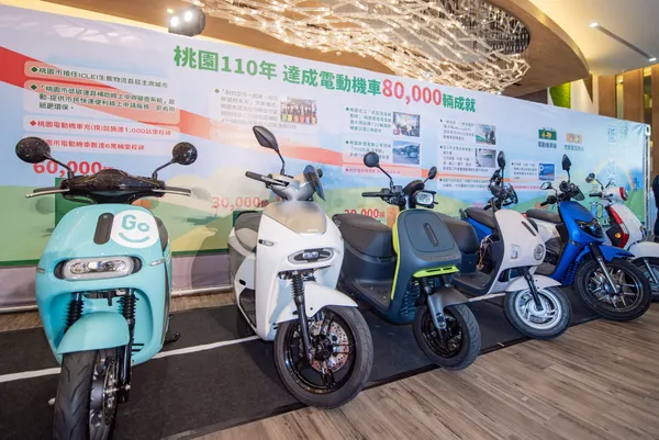 桃園推廣低汙染運具，全市電動機車突破8萬輛