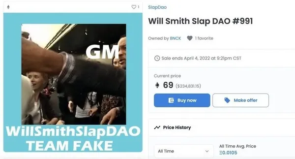 Will Smith SlapDao
