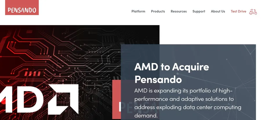 Pensando邊緣運算好強大，連IBM、微軟、高盛都是客戶，AMD19億美元下聘