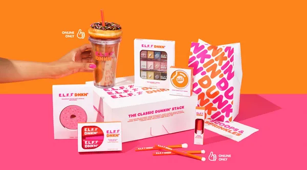 elf Cosmetics x Dunkin' Donuts 聯名彩妝