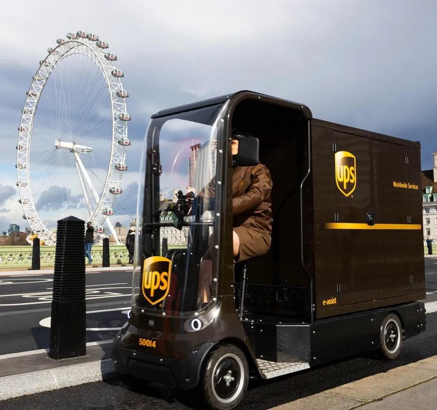 響應淨零碳排，UPS採用電動四輪自行車送貨！因地制宜各式車款皆有