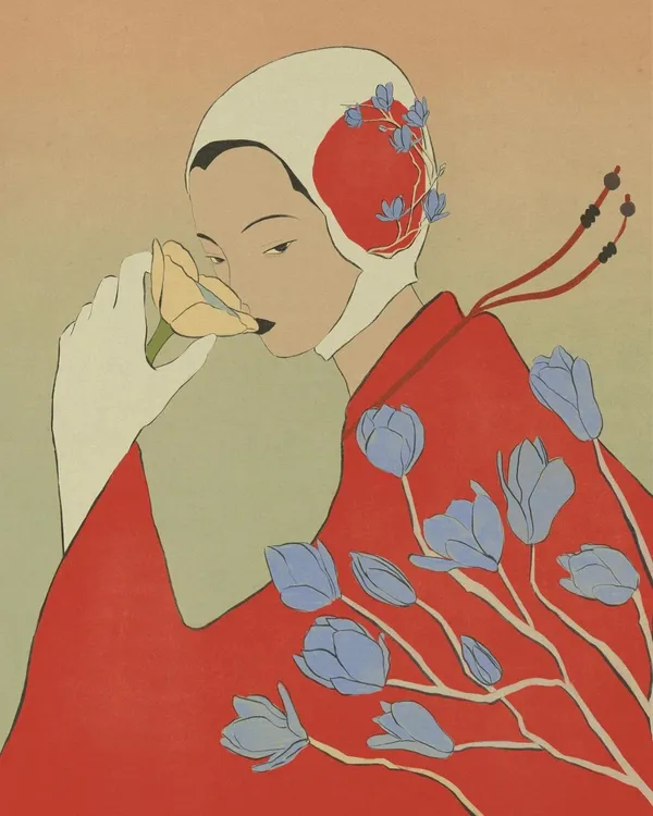 復古時尚插畫 Lea Woo