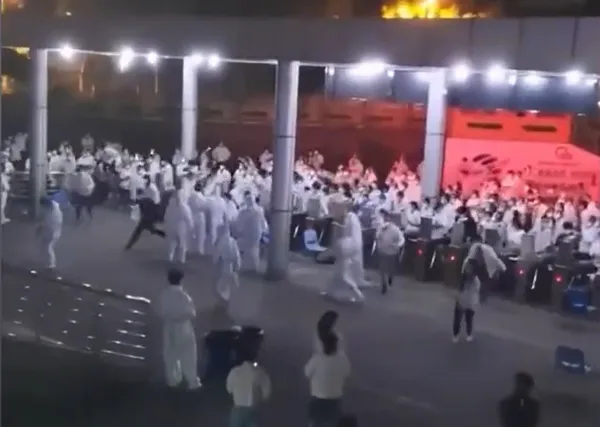 廣達製造城員工暴動