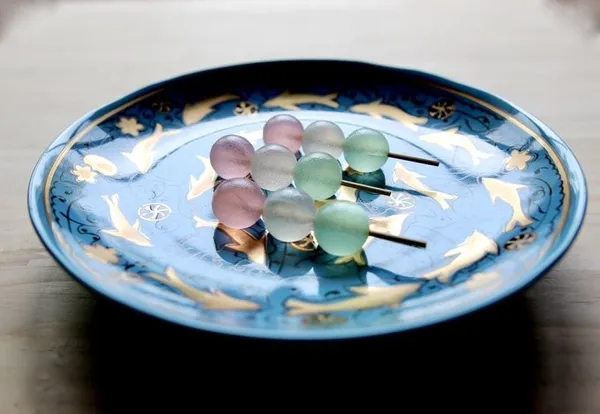 日本初夏和菓子創作