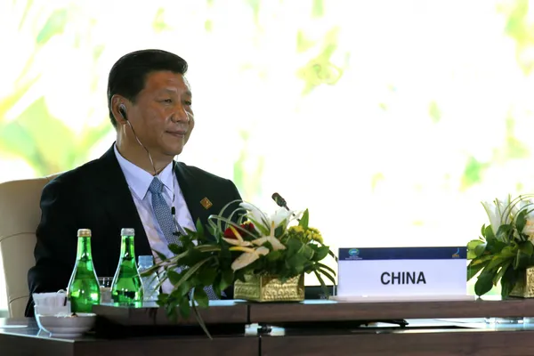 中國國家主席習近平出席2013年印尼亞太經濟合作會議APEC領袖峰會