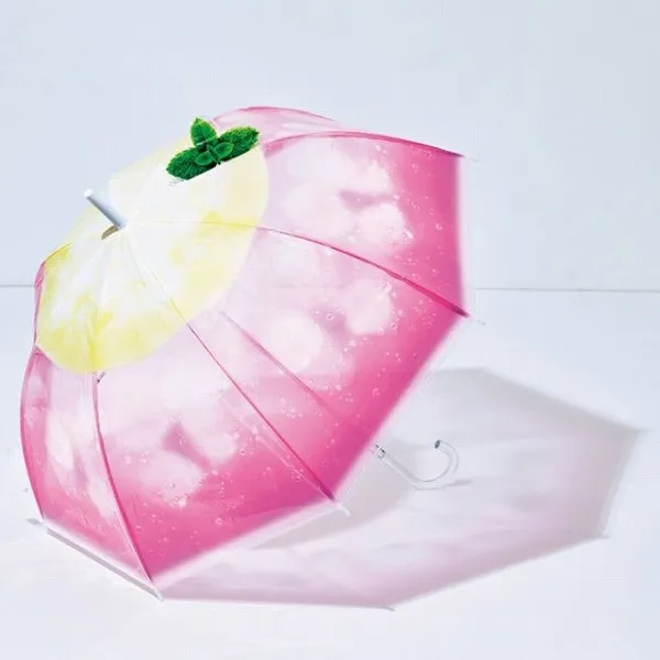 奶油蘇打汽水透明傘