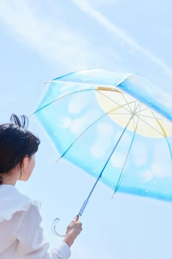 奶油蘇打汽水透明傘