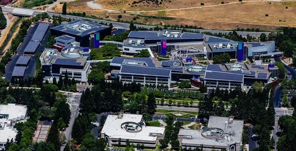 Google矽谷總部全景圖