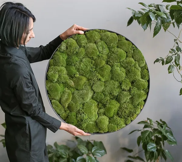 烏克蘭藝術家 手作自然系掛鏡