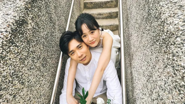 手機拍婚紗
