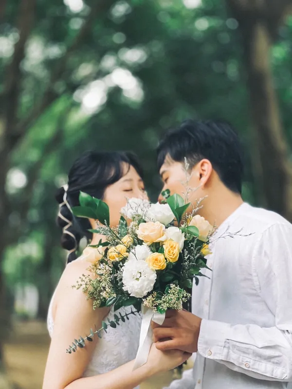 手機拍婚紗