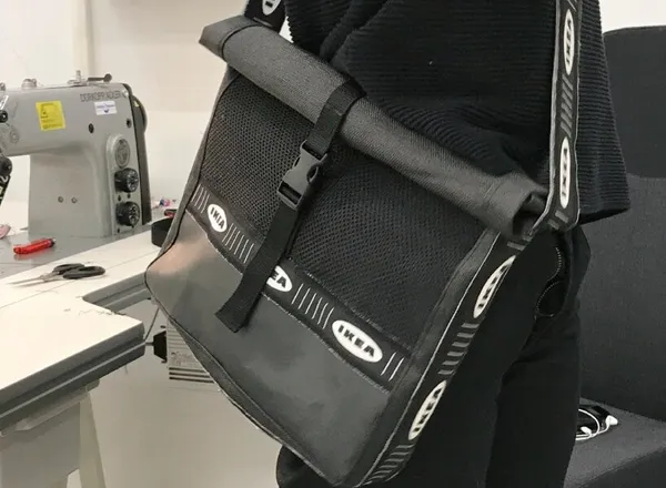 IKEA and Swedish House Mafia redesign FRAKTA bag_y