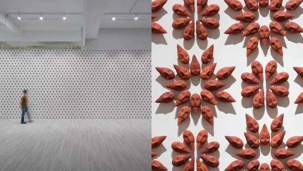 近 7,000 片手工赤陶打造《無窮》《生之花》等作，當代陶藝個展「靈語」展出純粹的神聖與靜默