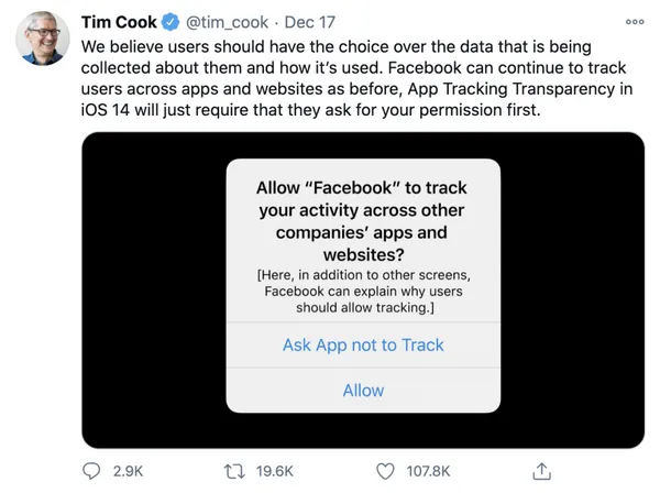 TIM COOK