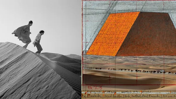 藝術策展人筆記：胡忻儀的夏日濾鏡、藝術家Christo 的〈The London Mastaba〉