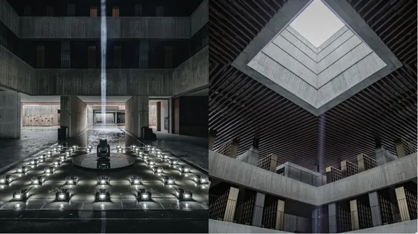 將建築之美導入納骨塔！新竹大坪頂「永恆之丘」：清水模設計、無樑柱工法，奪德國紅點設計獎