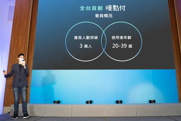 【PChome新聞稿 新聞附件】廿一世紀數位科技總經理周厚宇表示4月底導入「Pi 拍錢包」至今兩個月