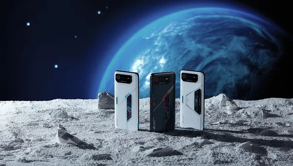 ROG Phone 6系列採前衛宇宙風設計，富含太空、星雲等概念，引領業界電競美學，帶來遊戲、動漫、