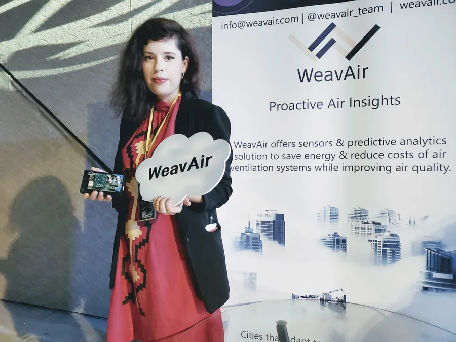 朋友因為空污染病，她把10年研究變成創新解方！加拿大新創WeavAir為何落腳台灣？