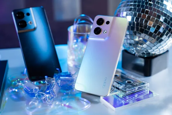 OPPO Reno8 系列透過OPPO獨家工匠級熱鍛工藝打造一體成型流線設計，以完美的75度微弧形極