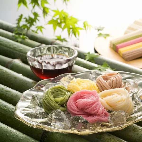 七色蠟筆素麵