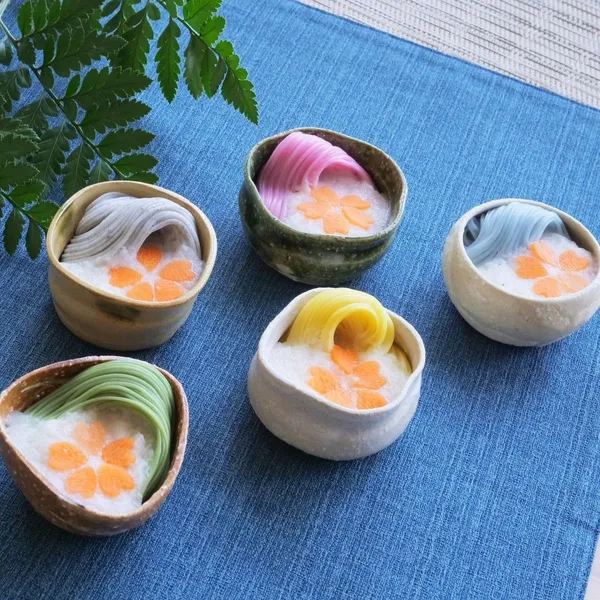 七色蠟筆素麵