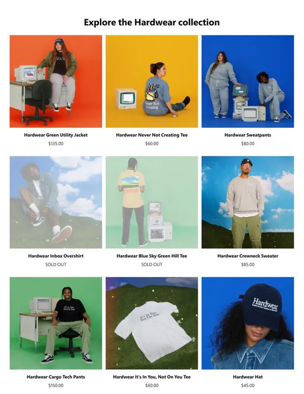 Hardwear的全部單品.